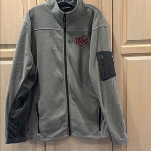 Port Authority Gray Lightweight Jacket Sporty Design